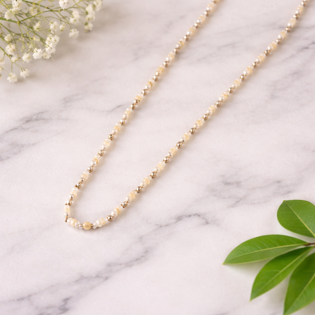 Radhe Tulsi Mala Silver